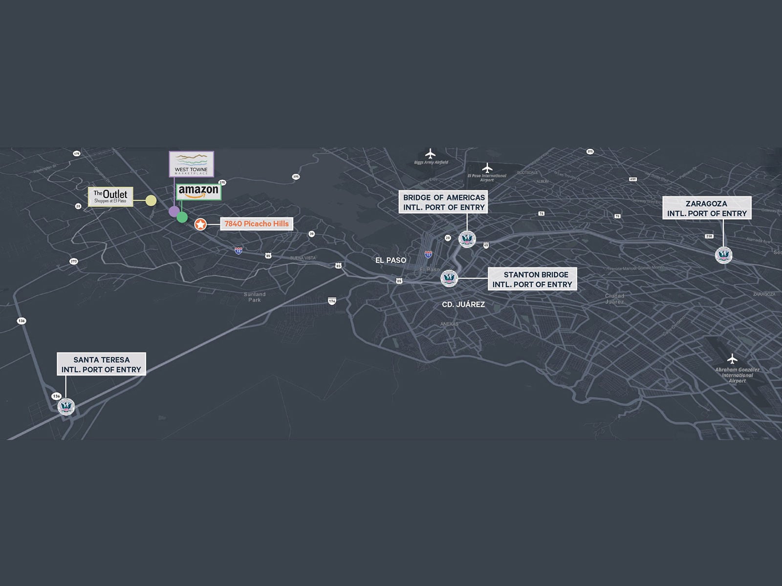 7840 Picacho Location Map