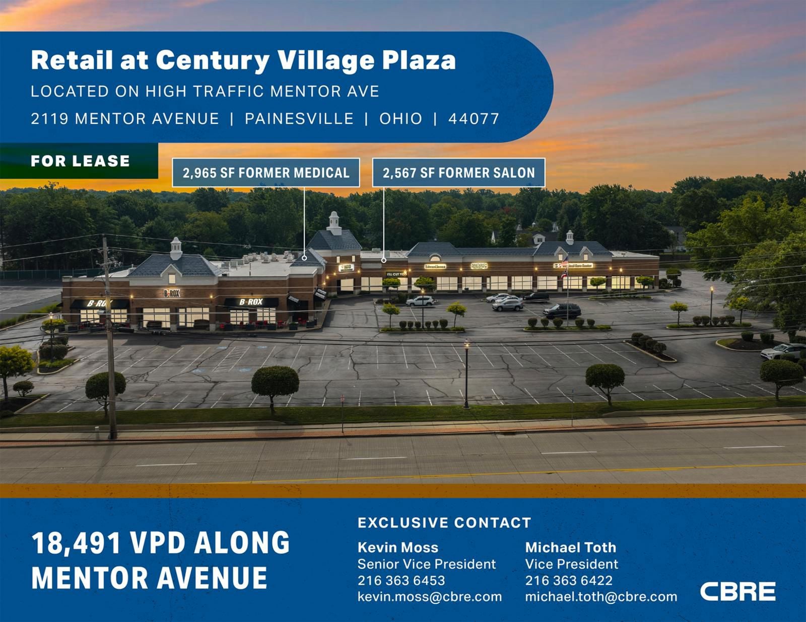 Retail at Century Village Plaza 2119 mentor ave - Image 1