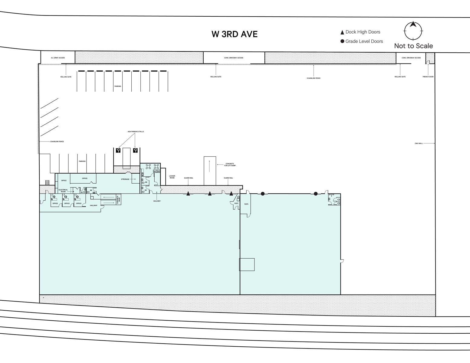 503 W 3rd Ave_Site Plan_V2