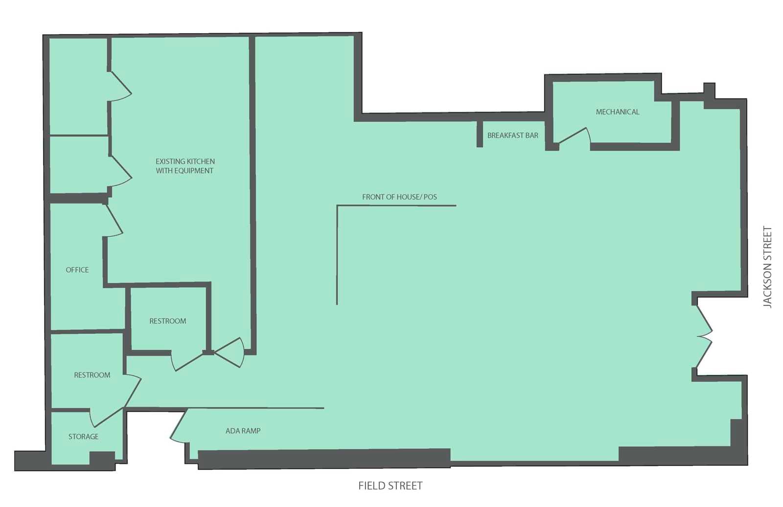 1300 Jackson Street Flyer Floor Plan