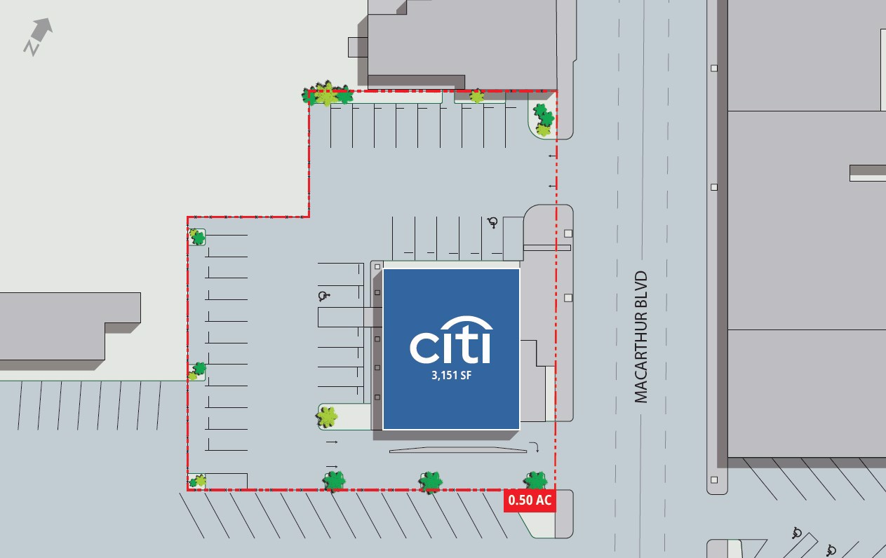 site plan_Citi Bank - Oakland, CA