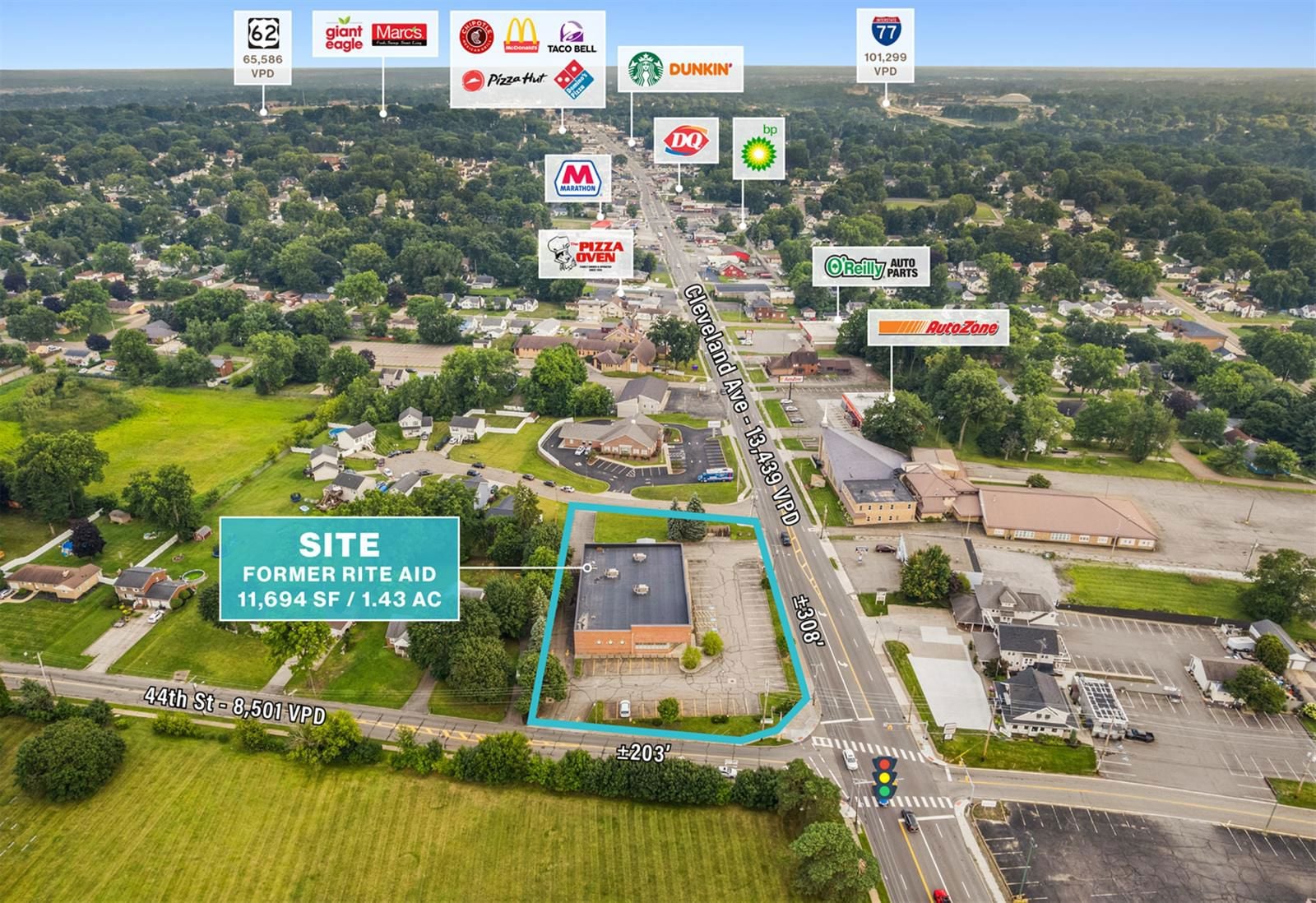 Former Rite Aid Available! 4342 Cleveland Avenue Northwest - Image 3