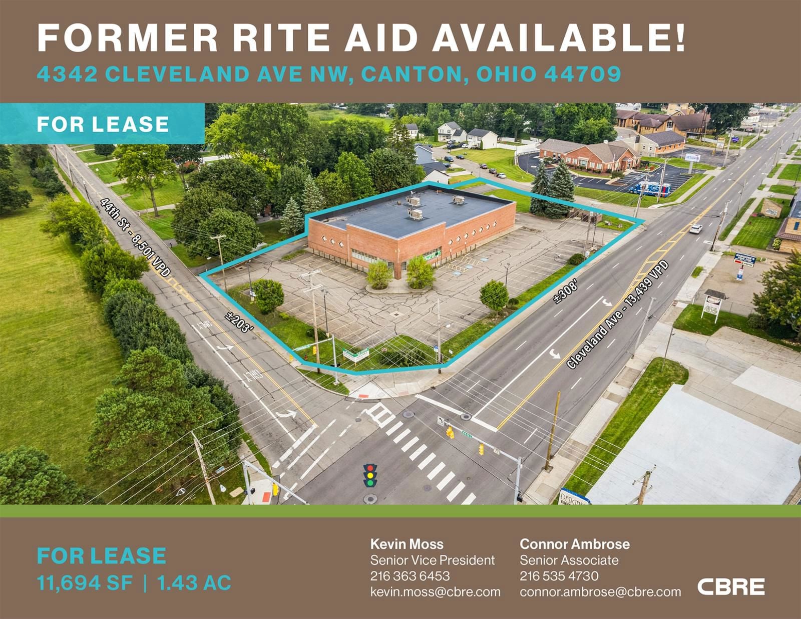 Former Rite Aid Available! 4342 Cleveland Avenue Northwest - Image 1