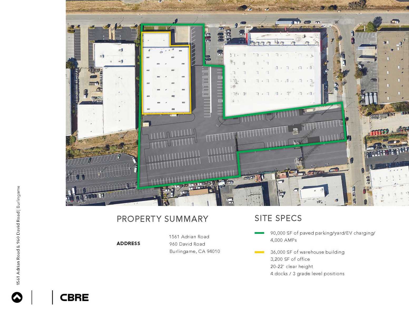 1561 Adrian Rd & 960 David Rd - Site Plan