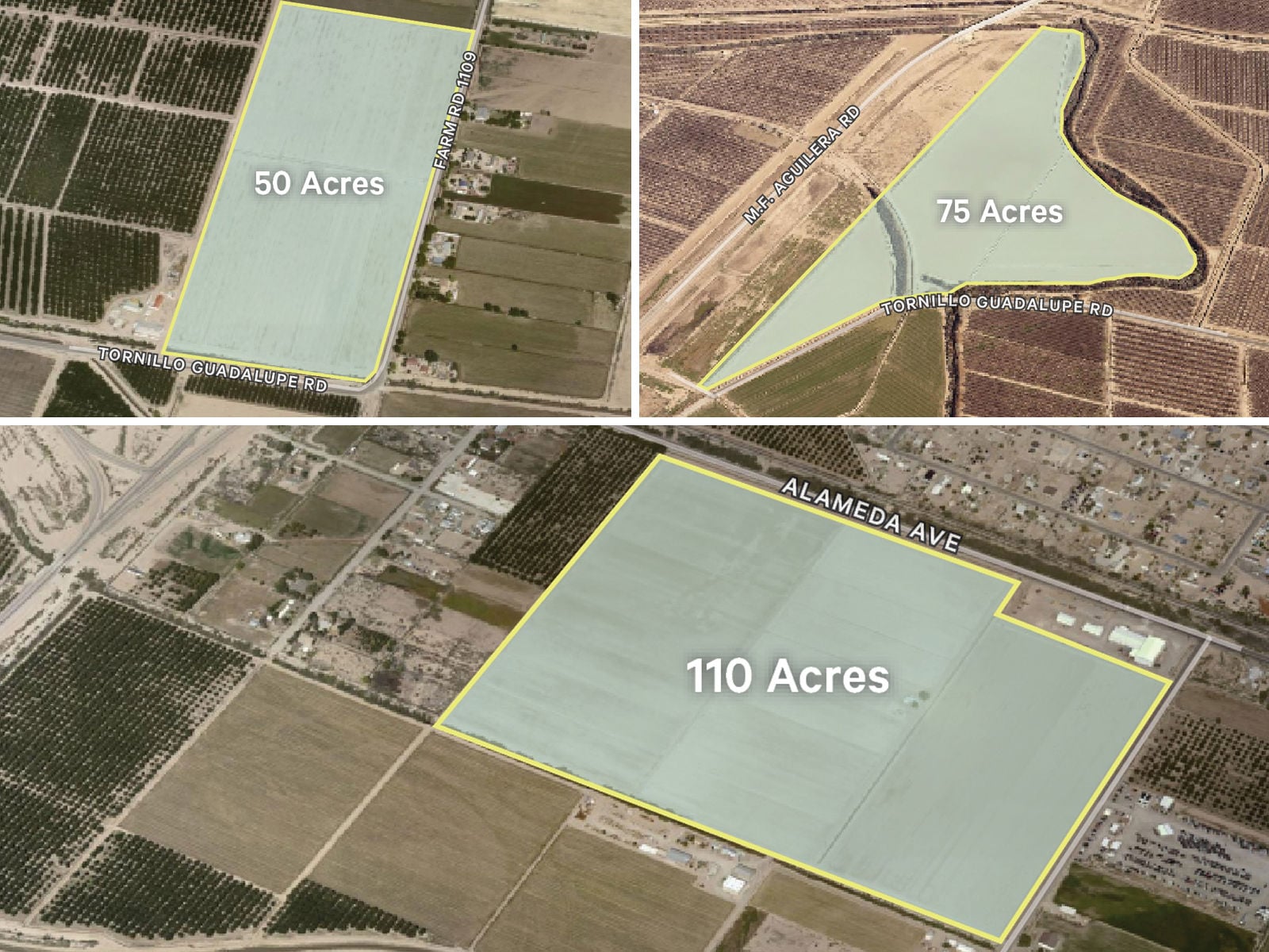 235 Acres Parcel Aerial