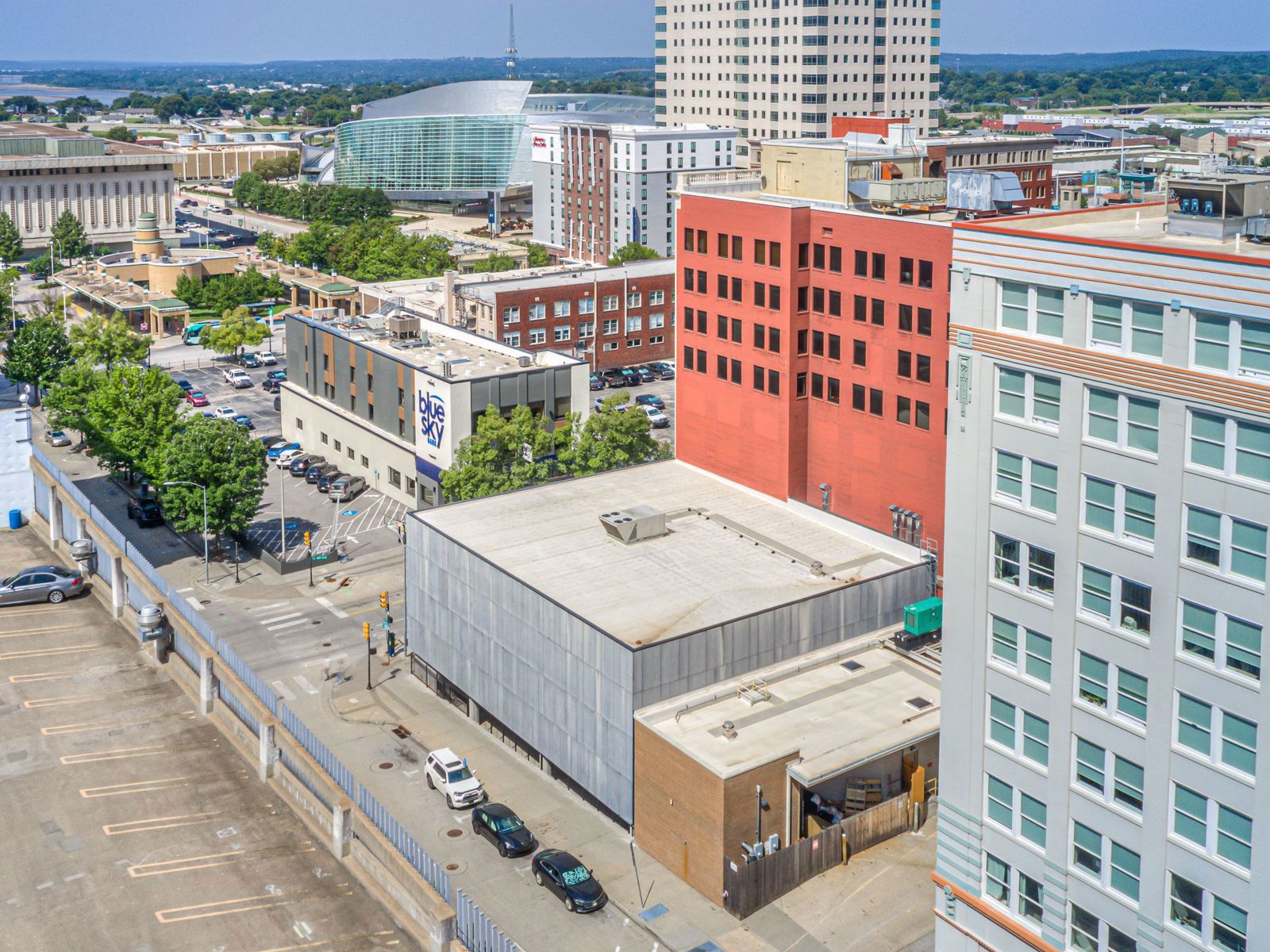 Aerial West View