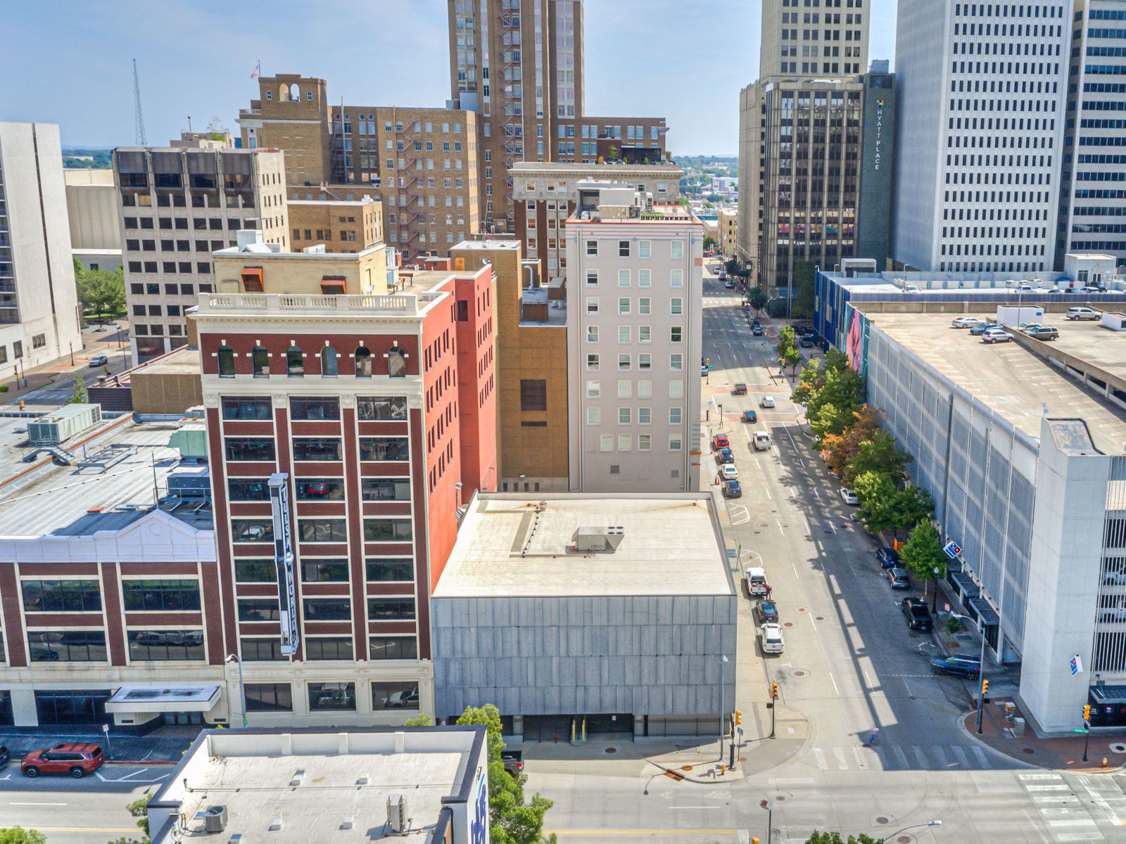 Aerial East View