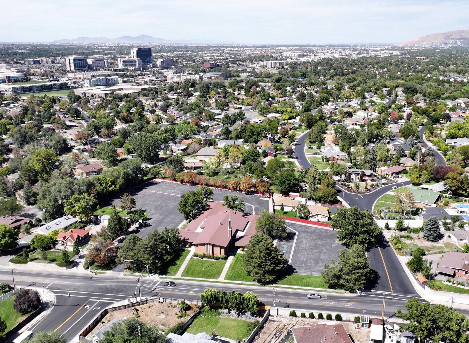 495 East 5600 South aerial 3