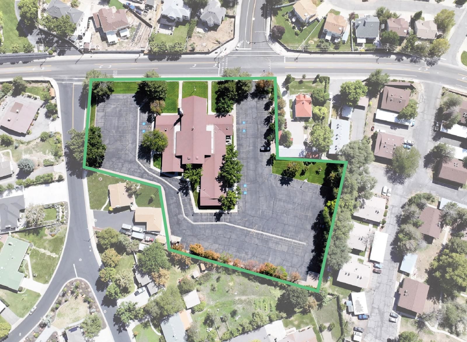 495 e 5600 s aerial parcel