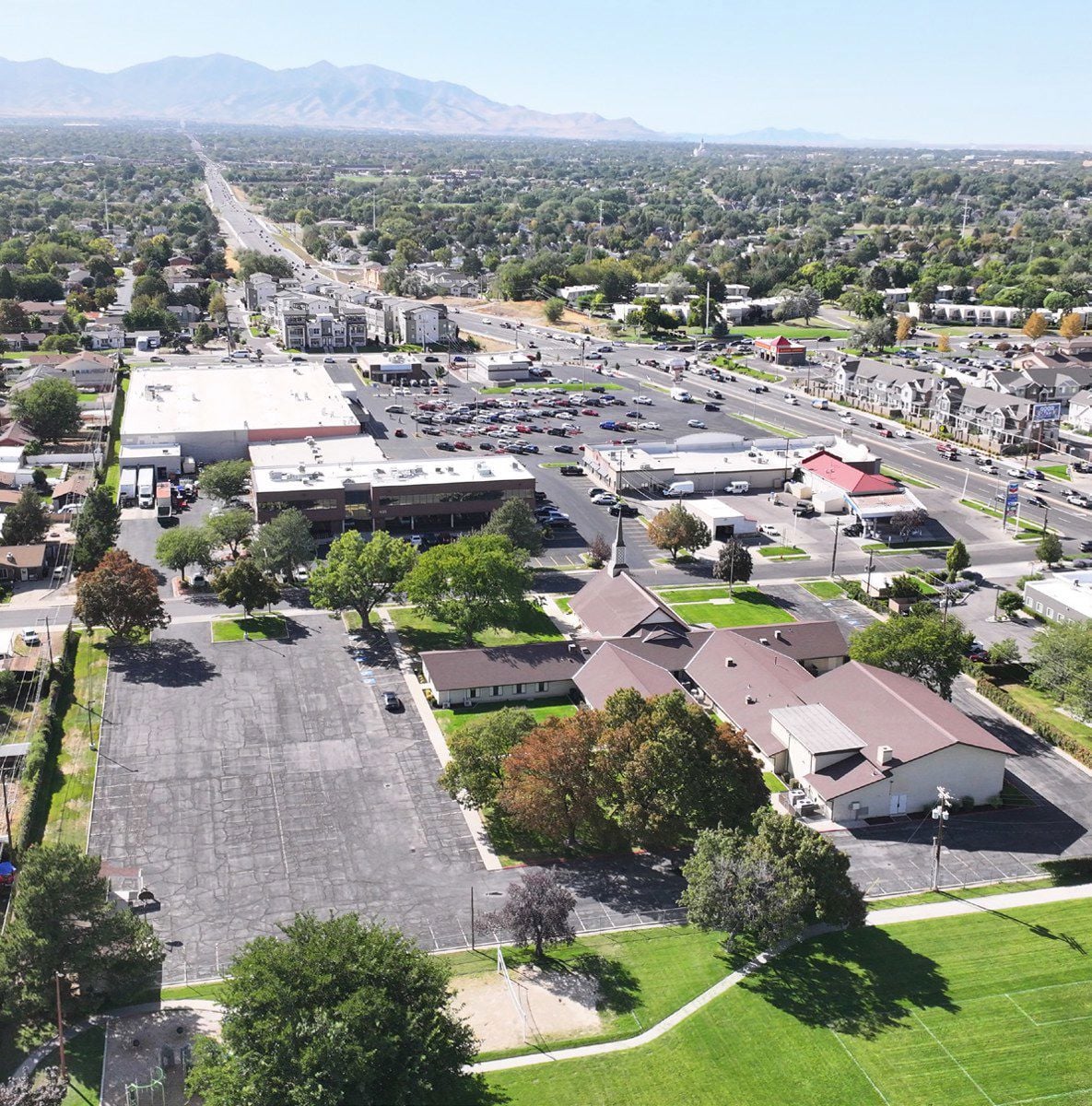 425 South 600 West aerial 2