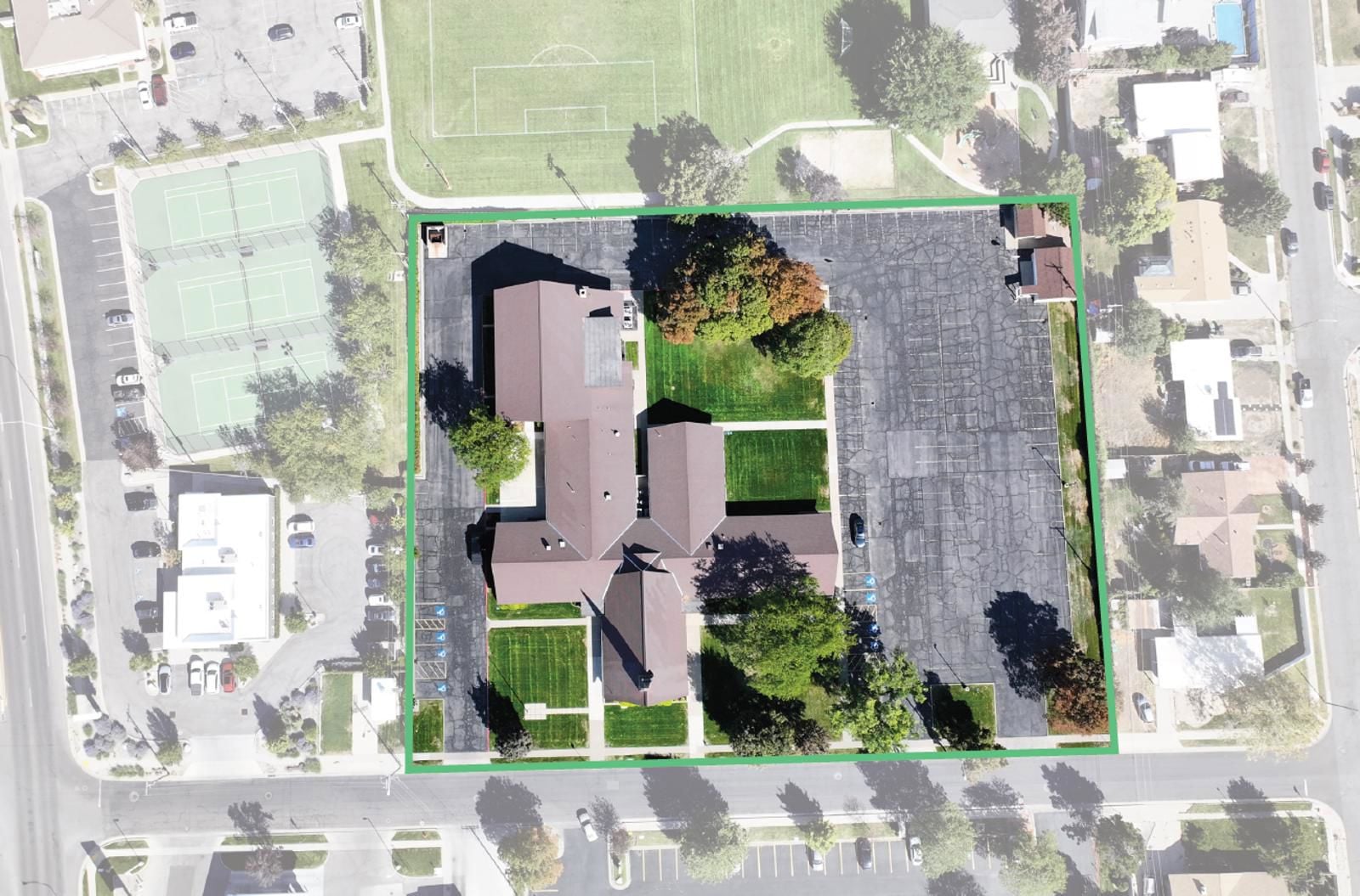 5425 s 600 w aerial parcel