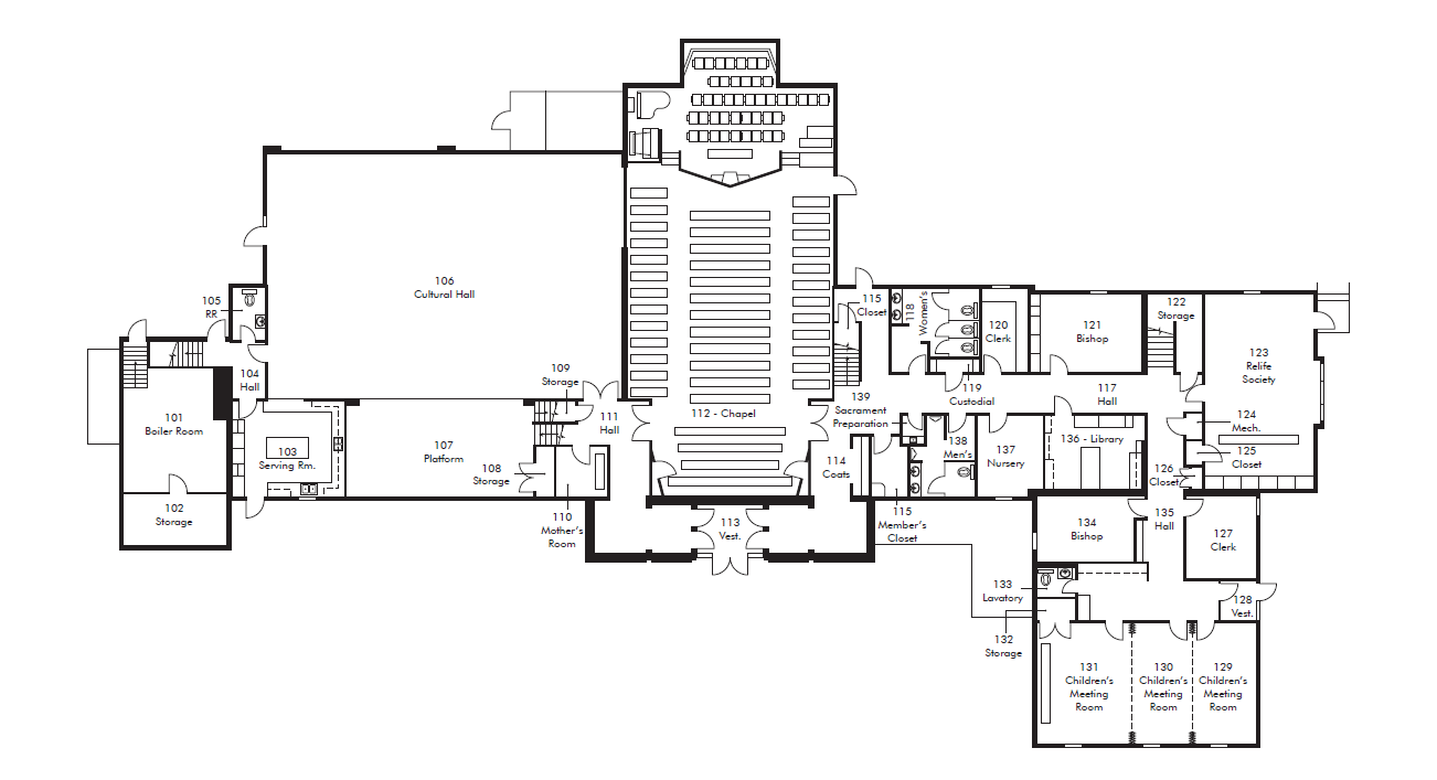 1172 S Glendale Dr Floor Plan