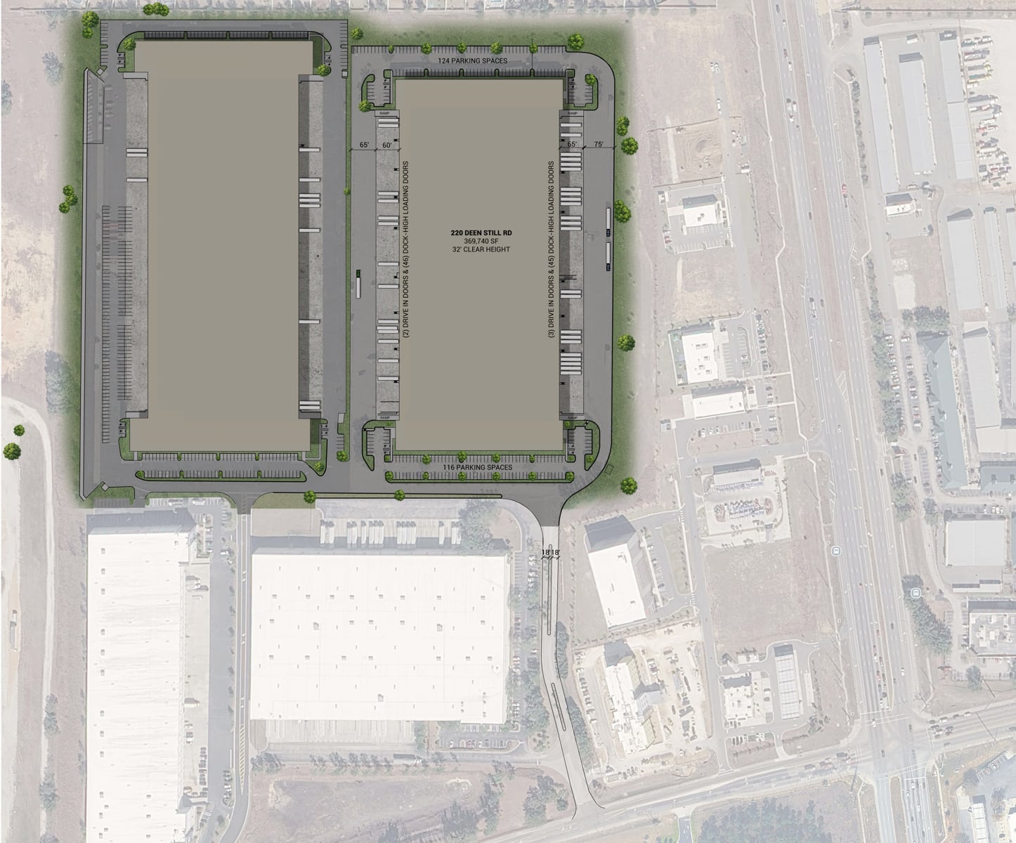 26039-01_AIP 220 Deen_SITE PLAN RENDER LAYOUT clean