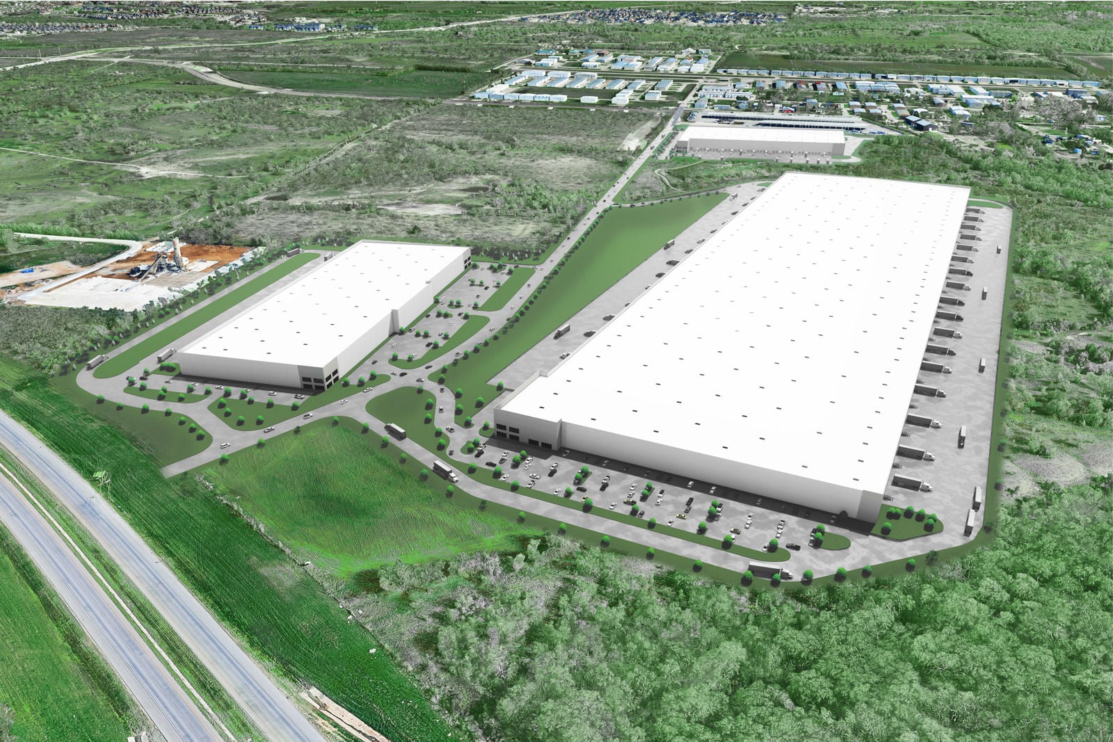 Cross Timbers Rendered Aerial 3