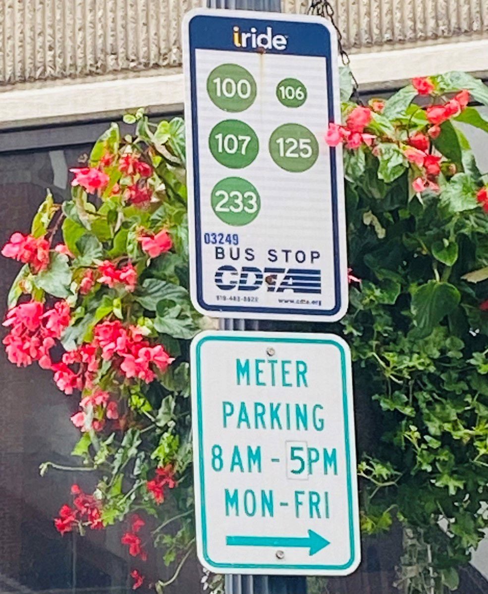 CDTA & Parking Sign