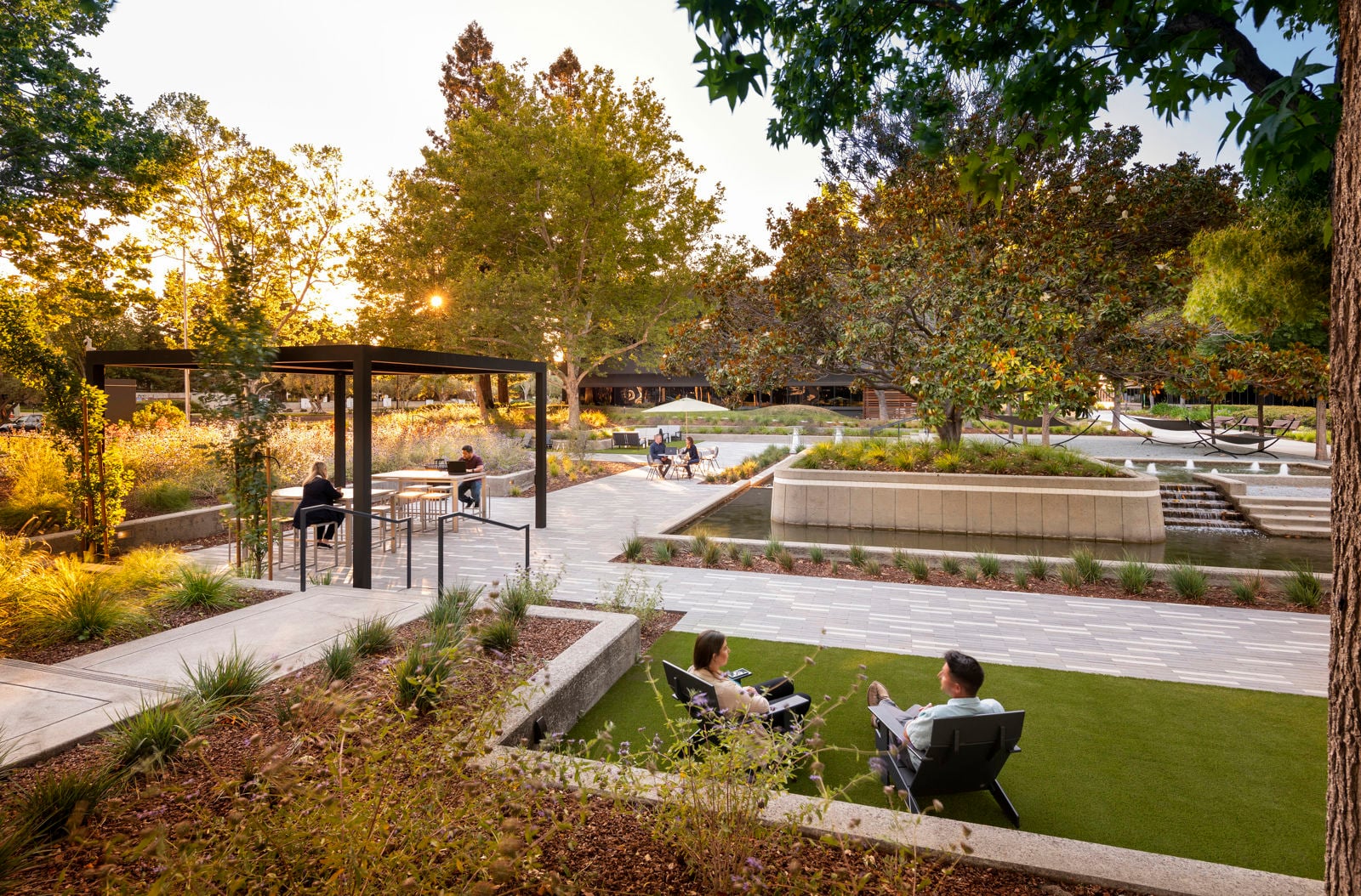 Brand New Plaza Courtyard