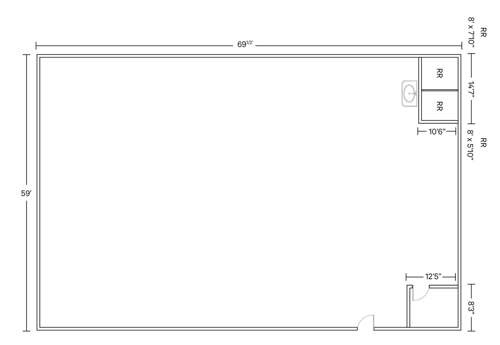 Suite 2 FP 4,100 SF