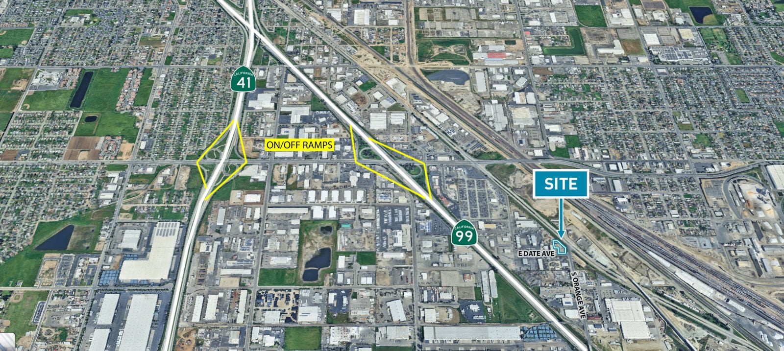 3591 E Date Ave Map