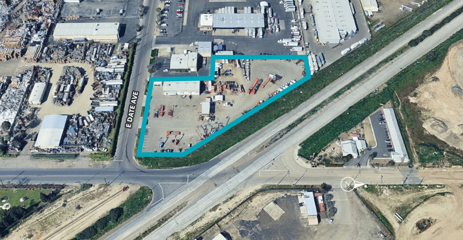3591 E Date Ave Aerial
