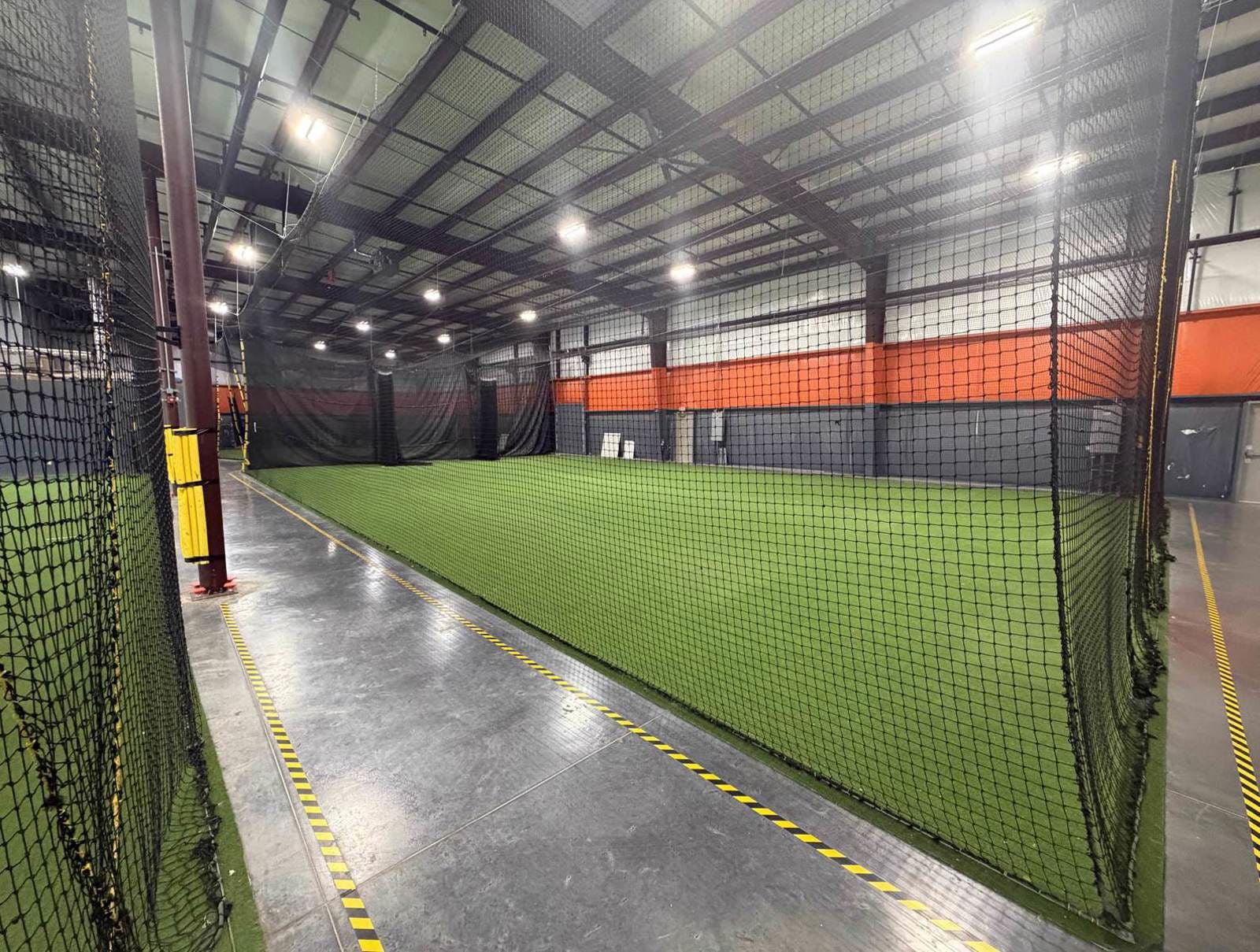 *BATTING CAGES/TURF TO BE REMOVED BY LL