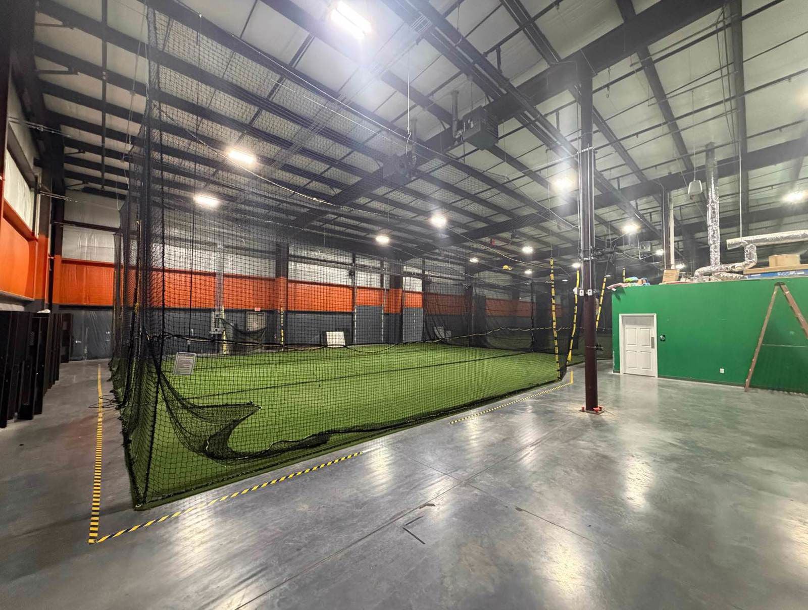 *BATTING CAGES/TURF TO BE REMOVED BY LL