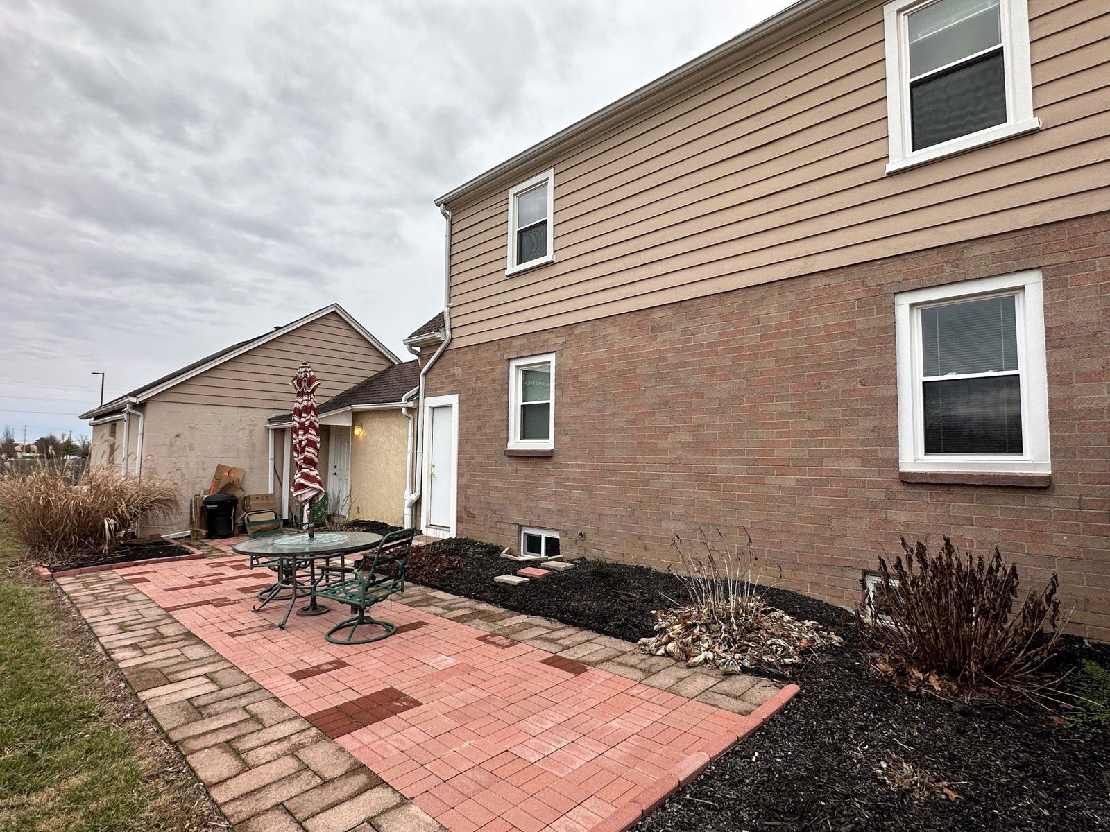 Rear patio