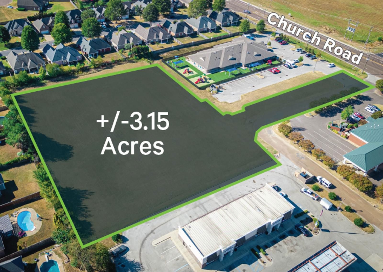 3.15 Acres Southaven Lot