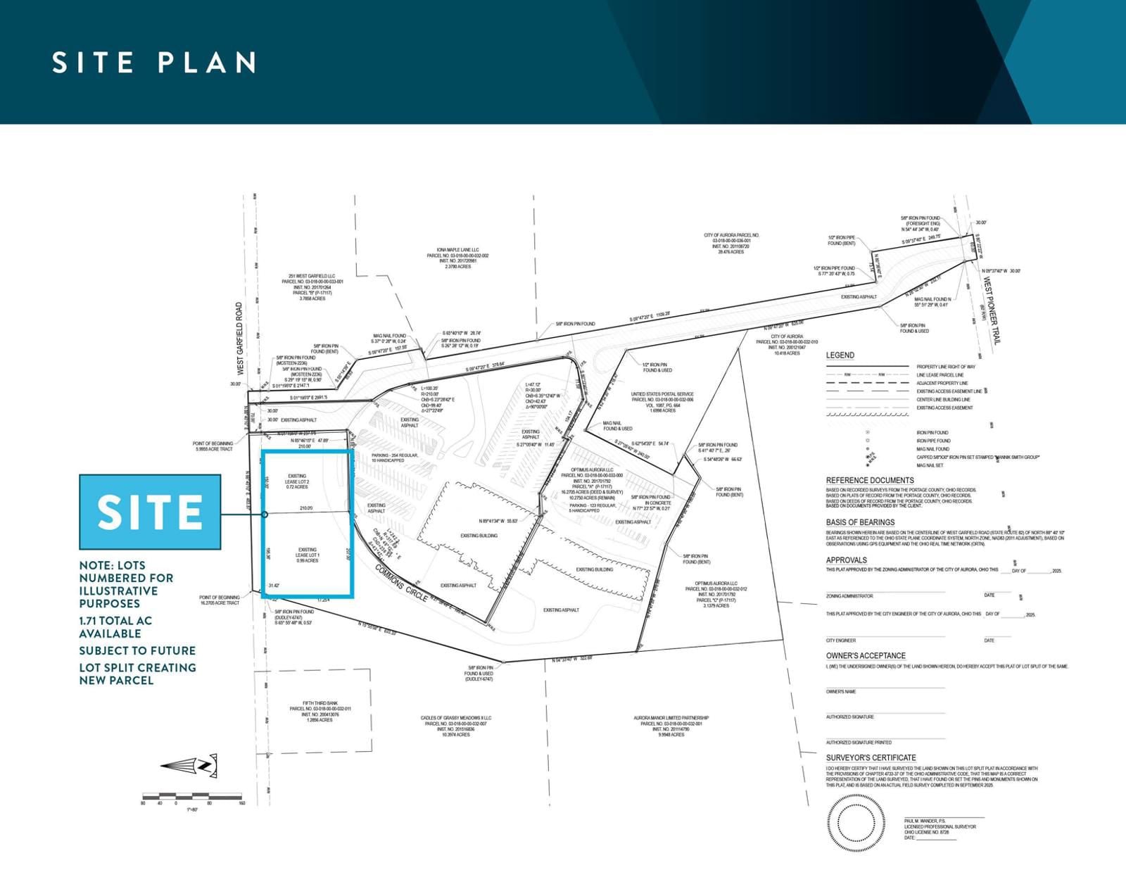 1.71 AC Development Outlot at Aurora Commons OH-82 & Aurora Commons Cir, Aurora, OH 44202, USA - Image 5