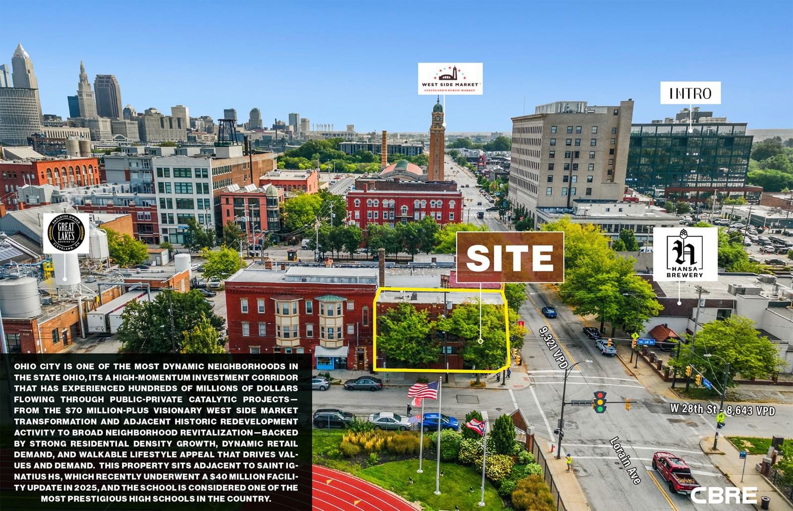 2,688 SF High Profile Ohio City Building 2718 Lorain Avenue - Image 2