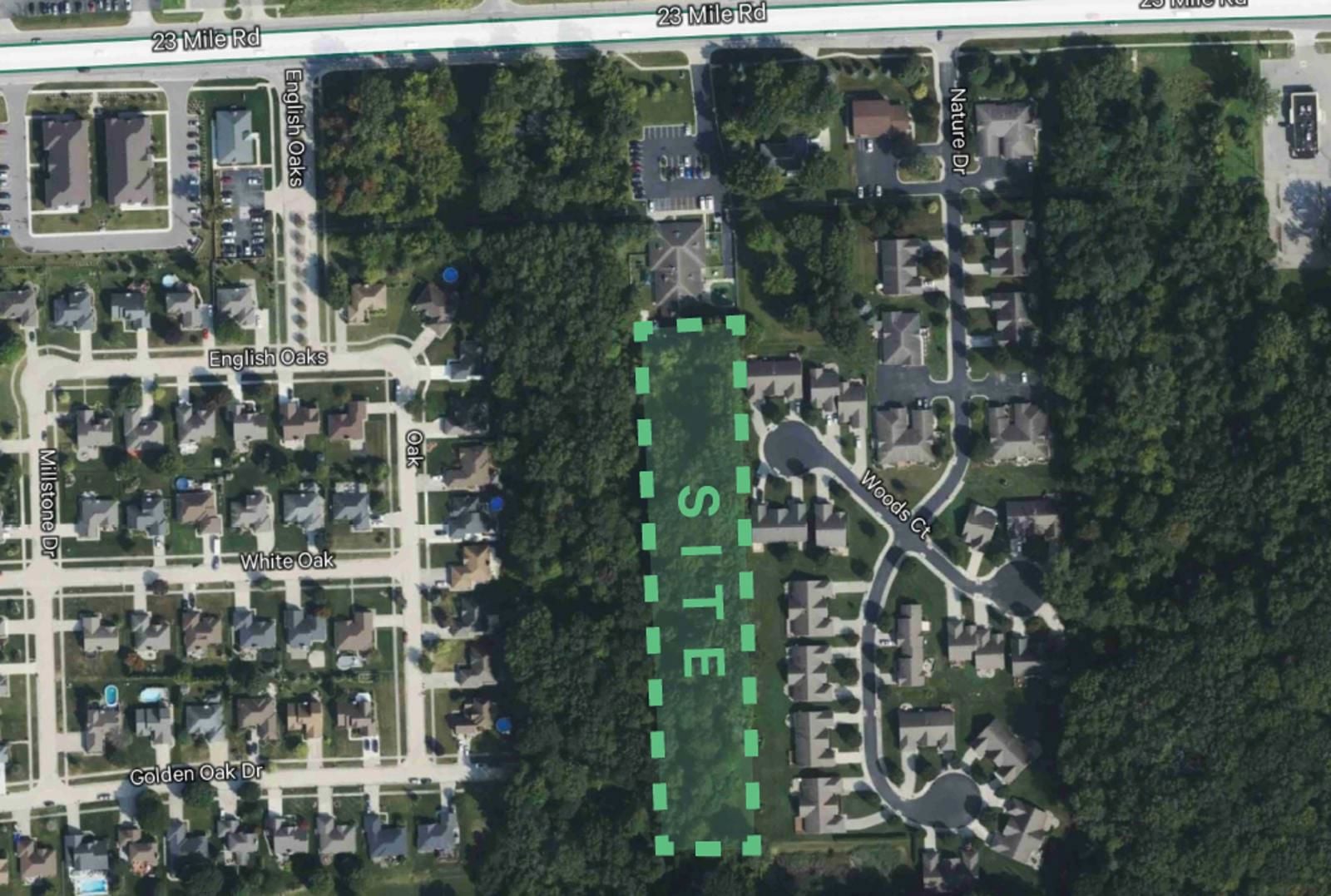 Site Aerial - outlined