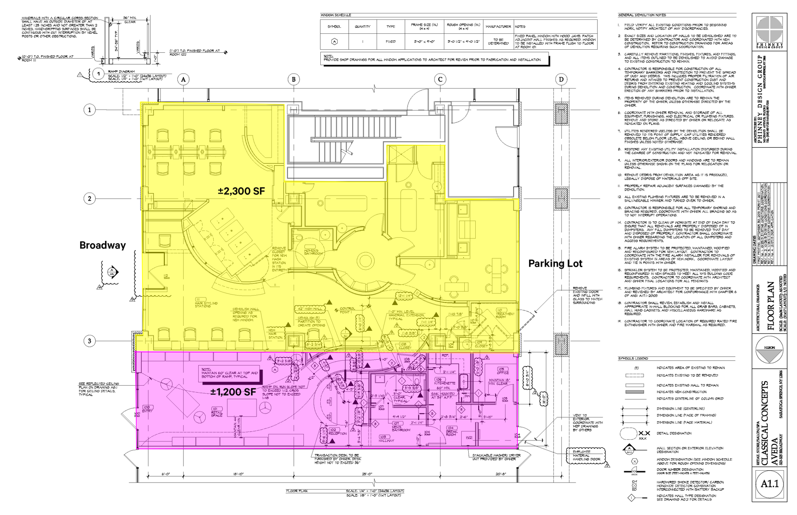 Divided Floorplan