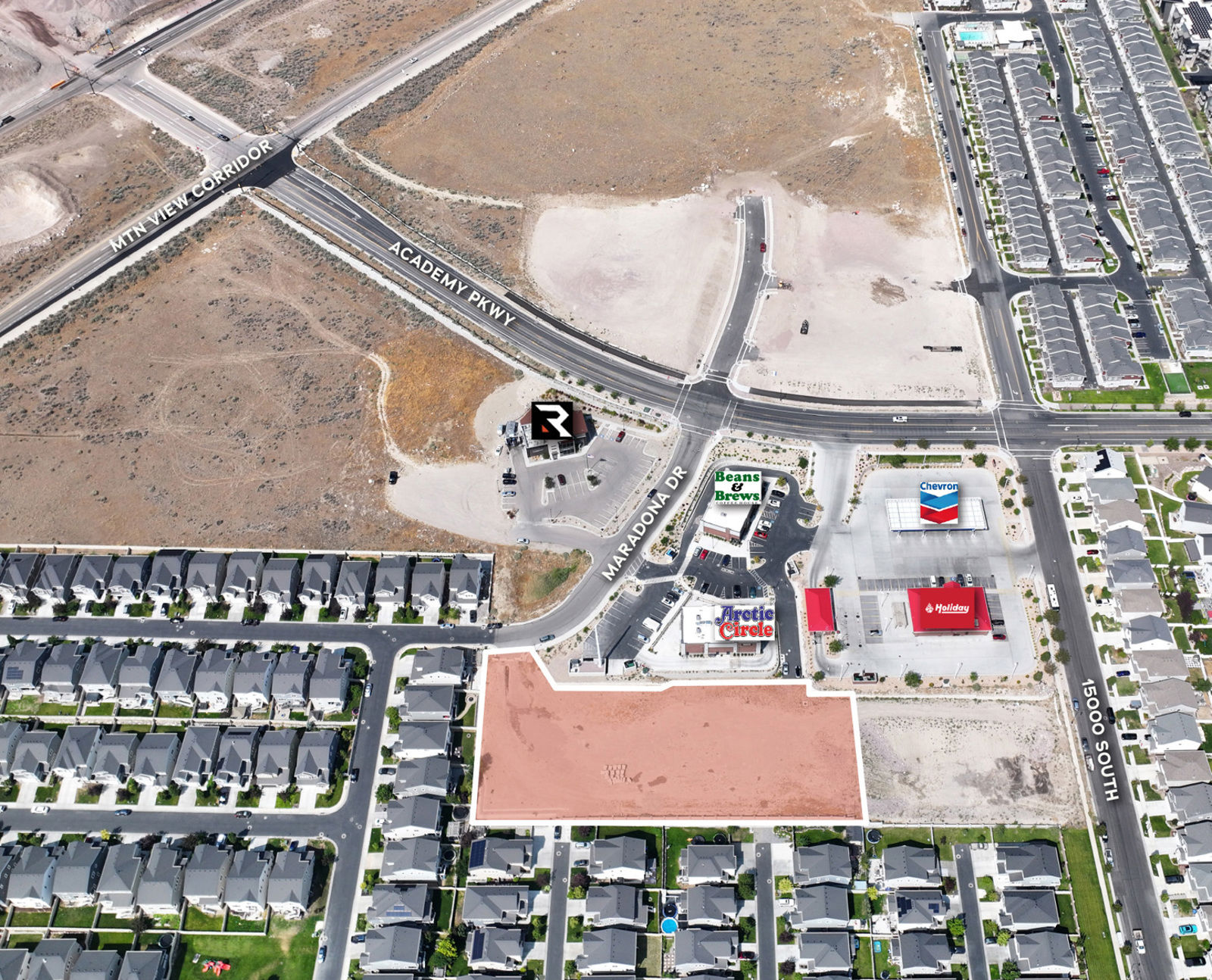 Herriman Maradona Commercial Land 15093 South Maradona Drive - Image 1