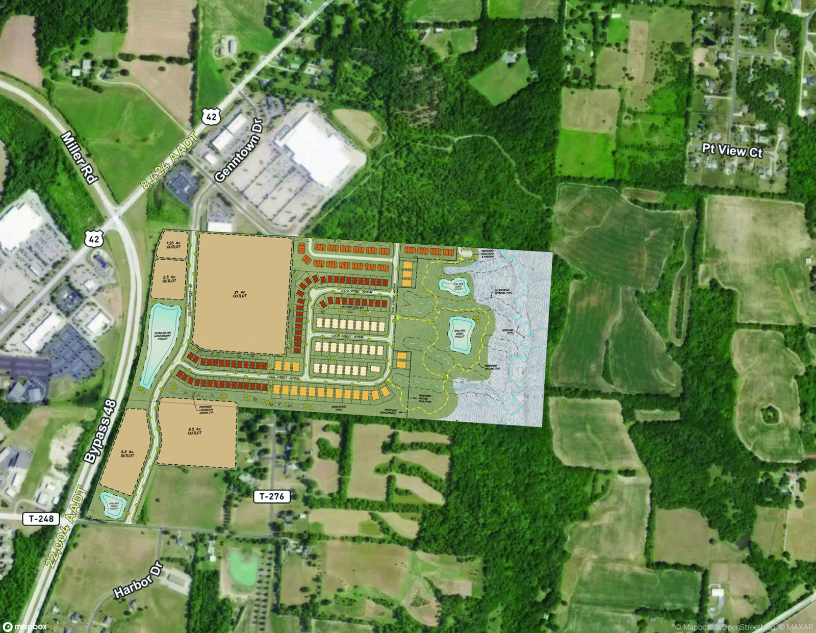 Site Outline with Overlay