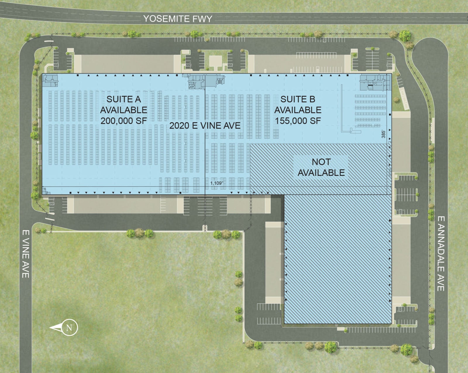 2020 E Vine Ave Site Plan