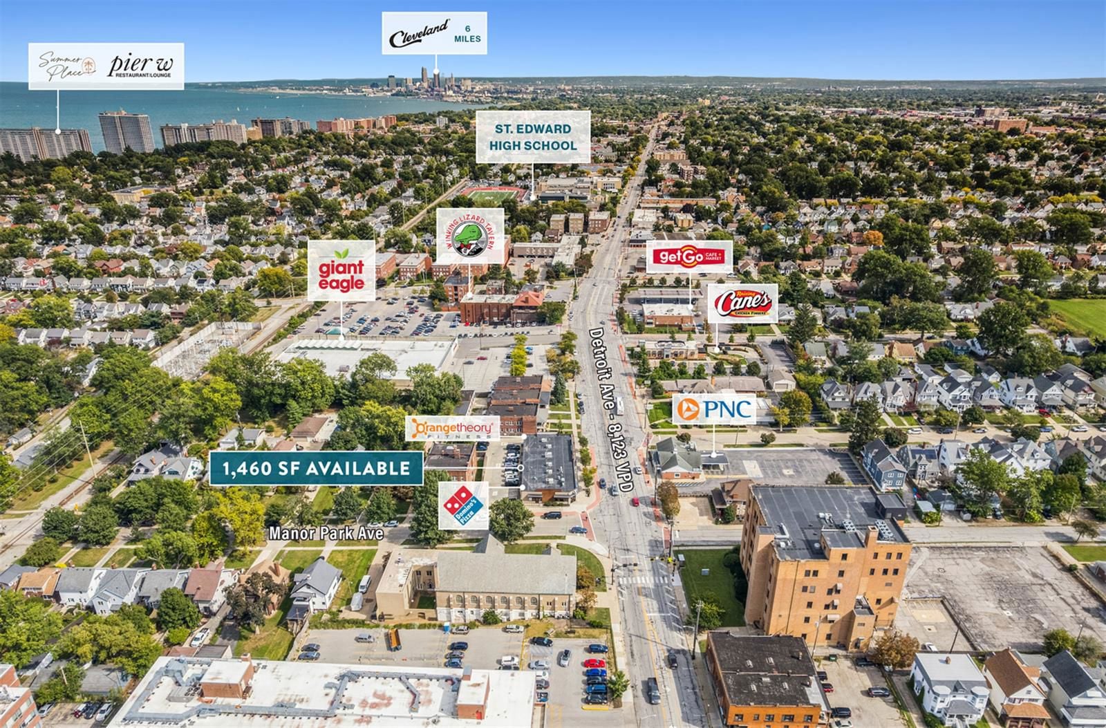 High Profile 1,460 SF Former Bakery Available 14200 Detroit Avenue - Image 3