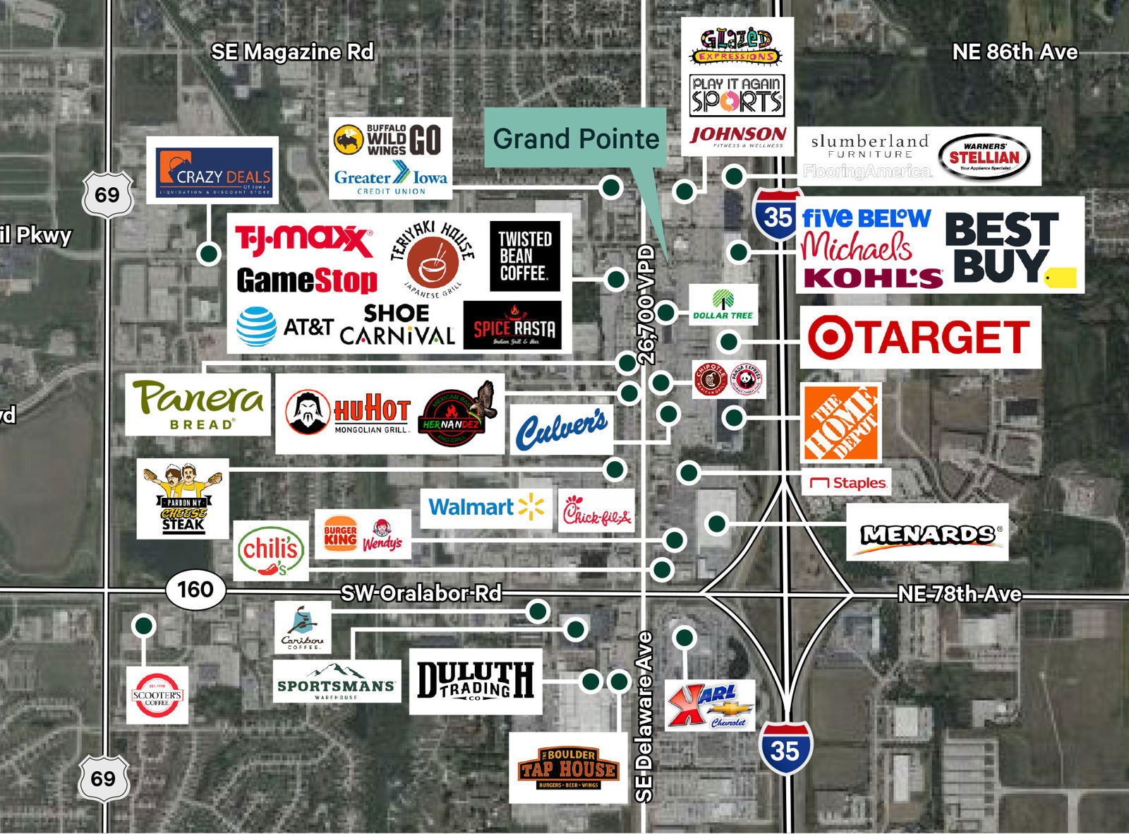 Grand Pointe Shopping Center - 1805 SE Delaware Avenue-4