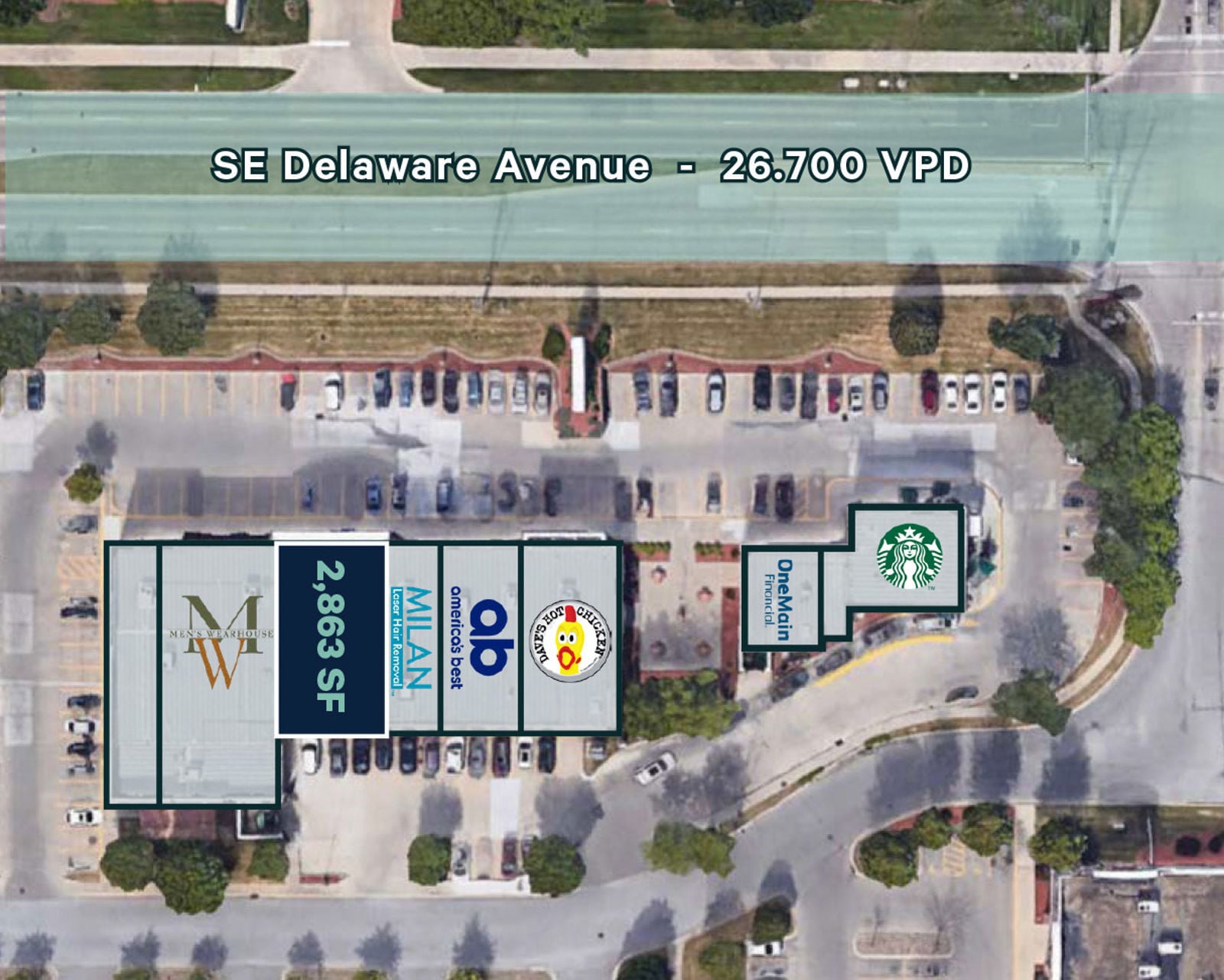 Grand Pointe Shopping Center - 1805 SE Delaware Avenue-2b
