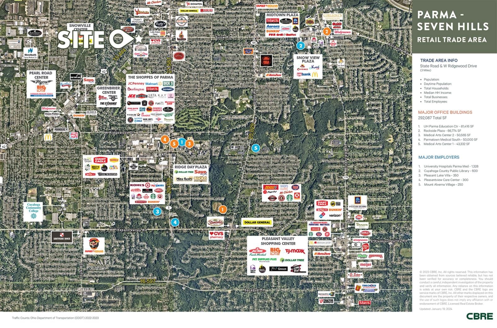 1,250 SF Retail Endcap For Lease 5813 Pearl Road - Image 4