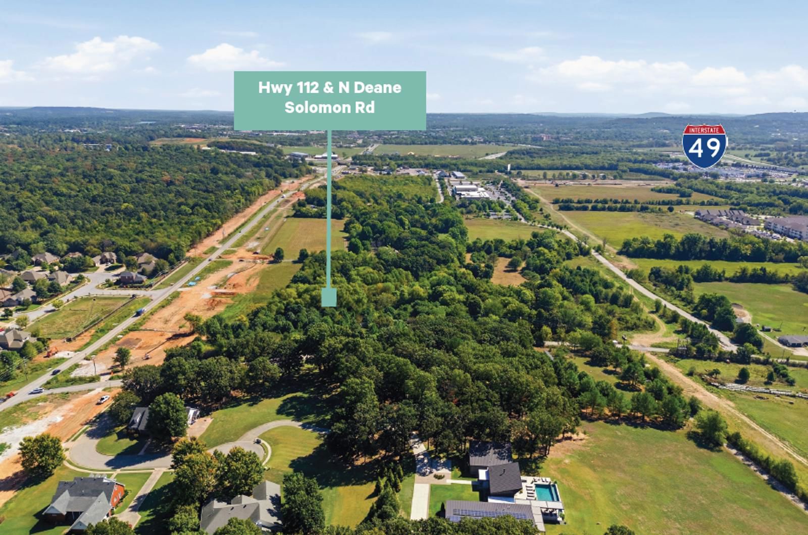 AR-112 & N Deane Solomon Rd, Fayetteville, AR 72704, USA - Image 1