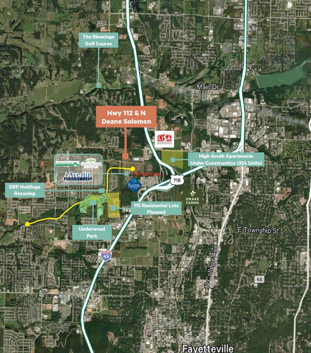 AR-112 & N Deane Solomon Rd, Fayetteville, AR 72704, USA - Image 2