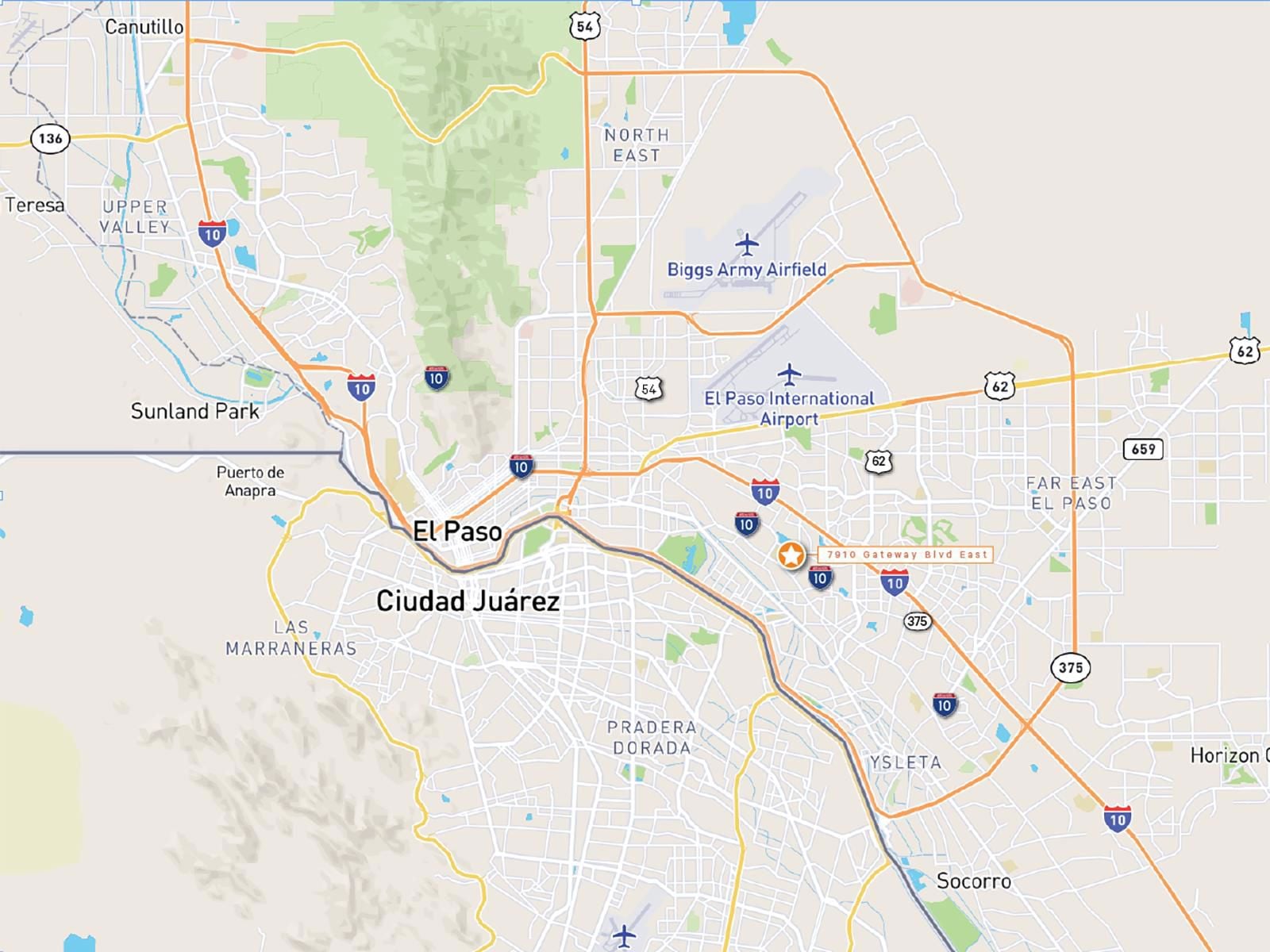 location map