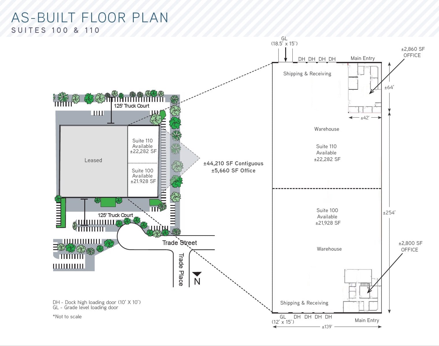 7825 Trade St Suite 100-110 Floor Plan