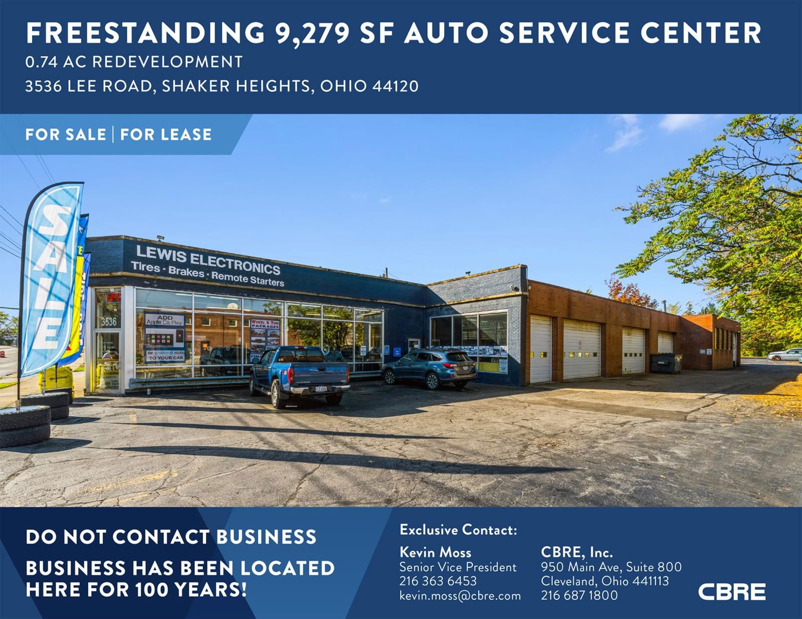 Freestanding 9,279 SF Auto Service Center 3536 Lee Road - Image 1