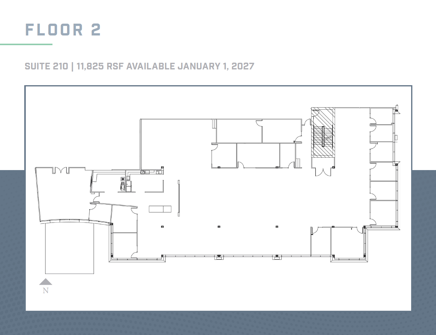 Suite 210 Floor Plan