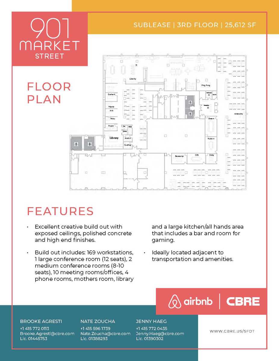 901 Market Floorplan