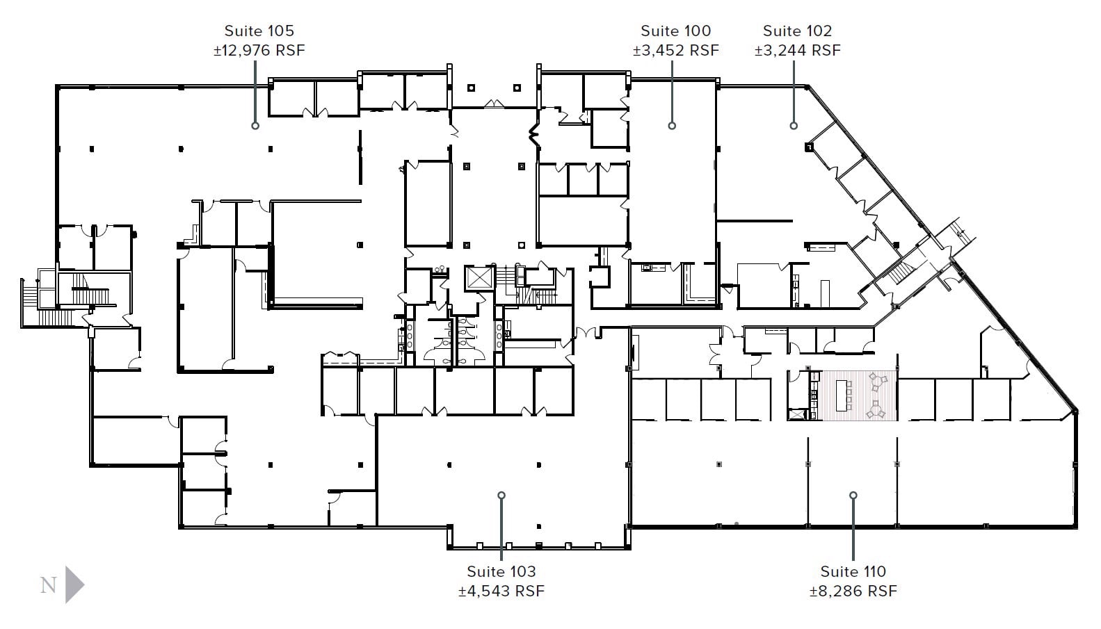 Full First Floor | 3,244-32,501 SF