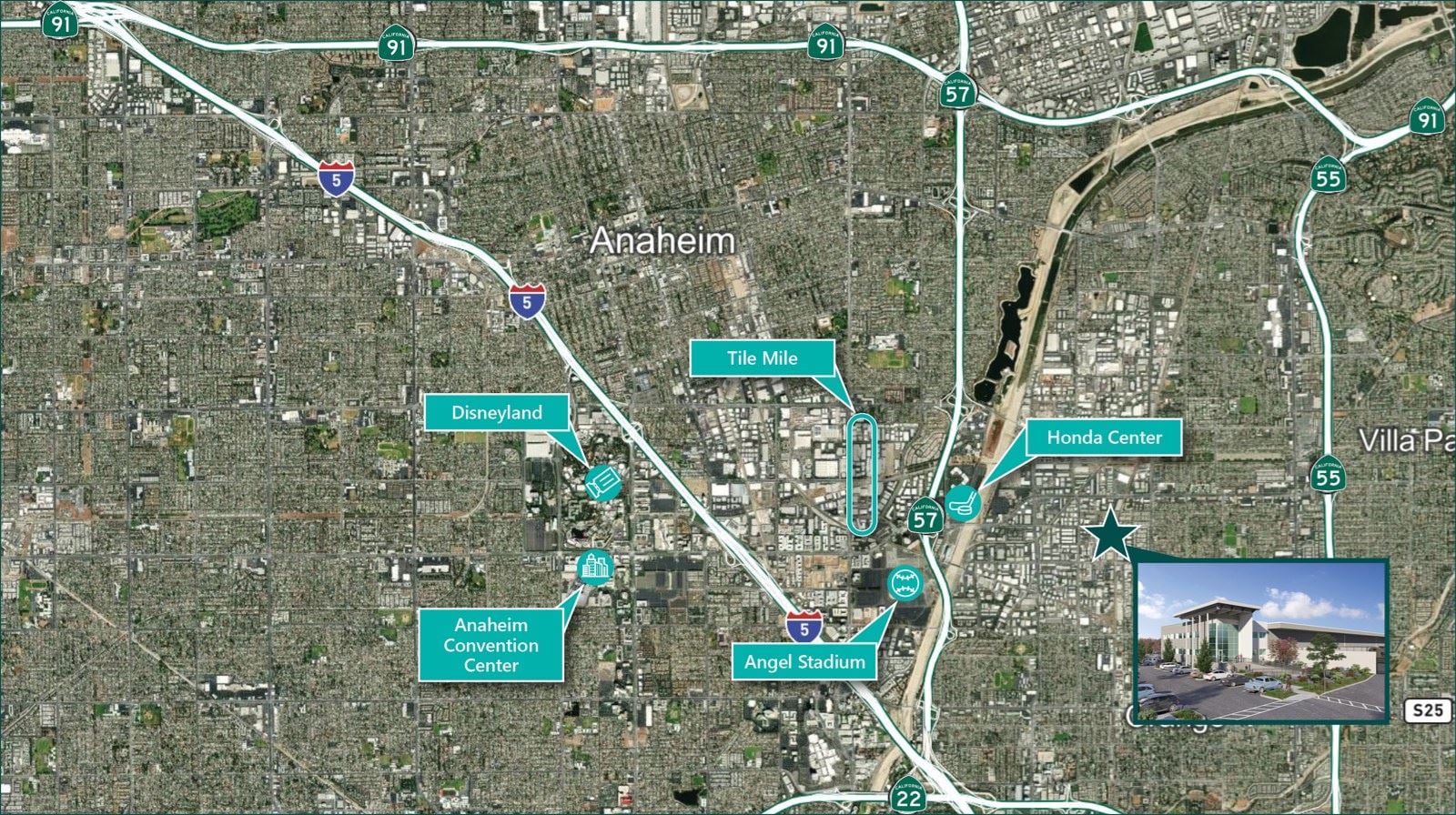 Struck Amenities Map