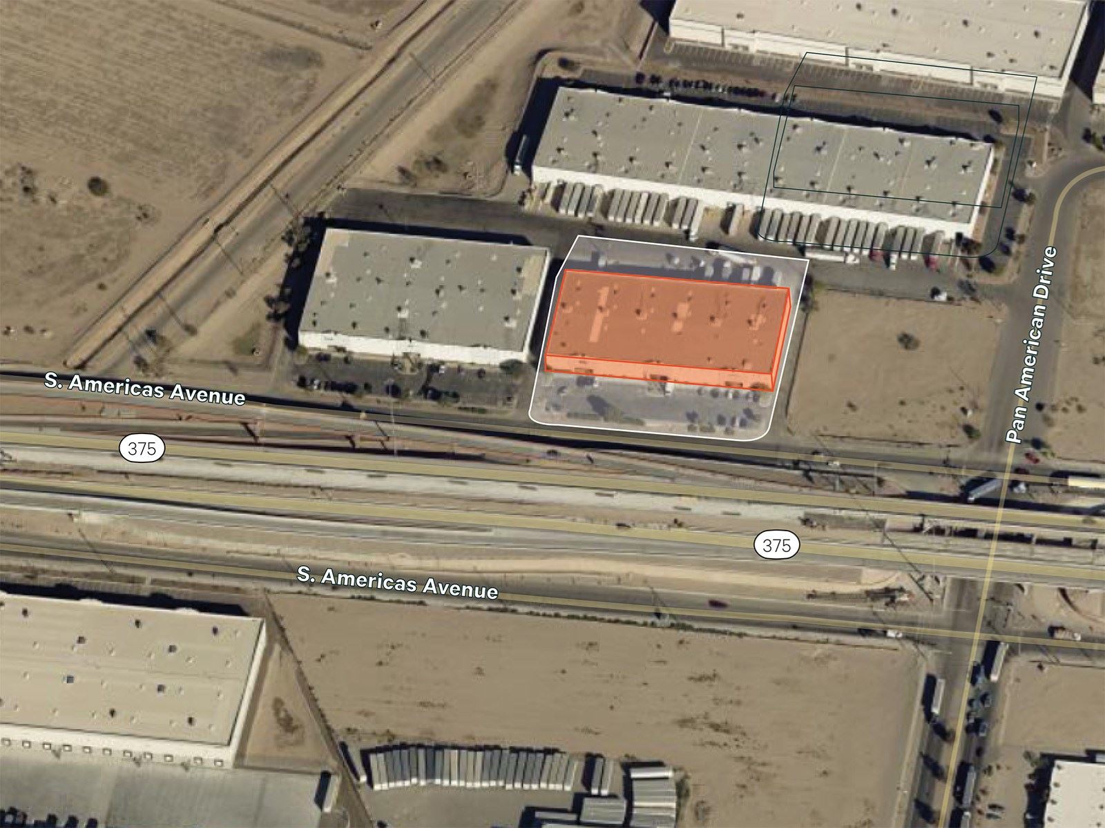 543B S. Americas Avenue - Aerial View