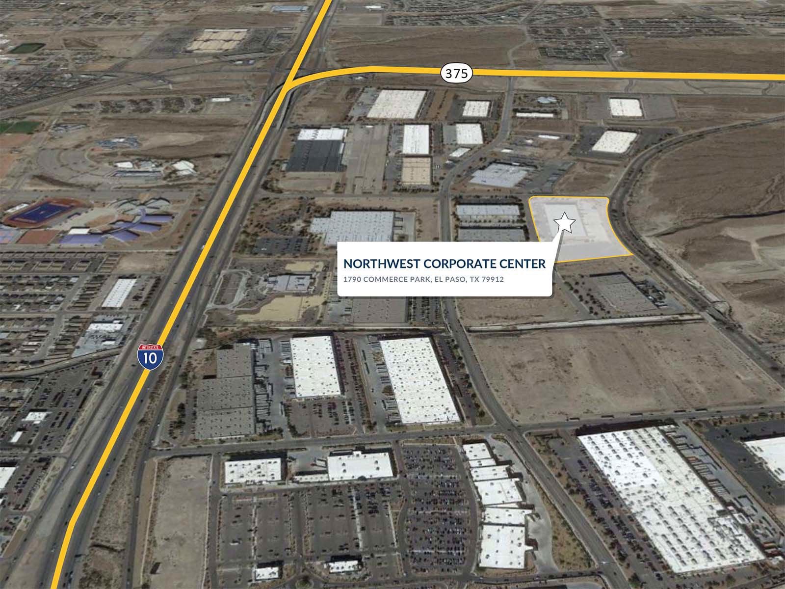 1790 Commerce Park Drive, Suite A - Aerial View