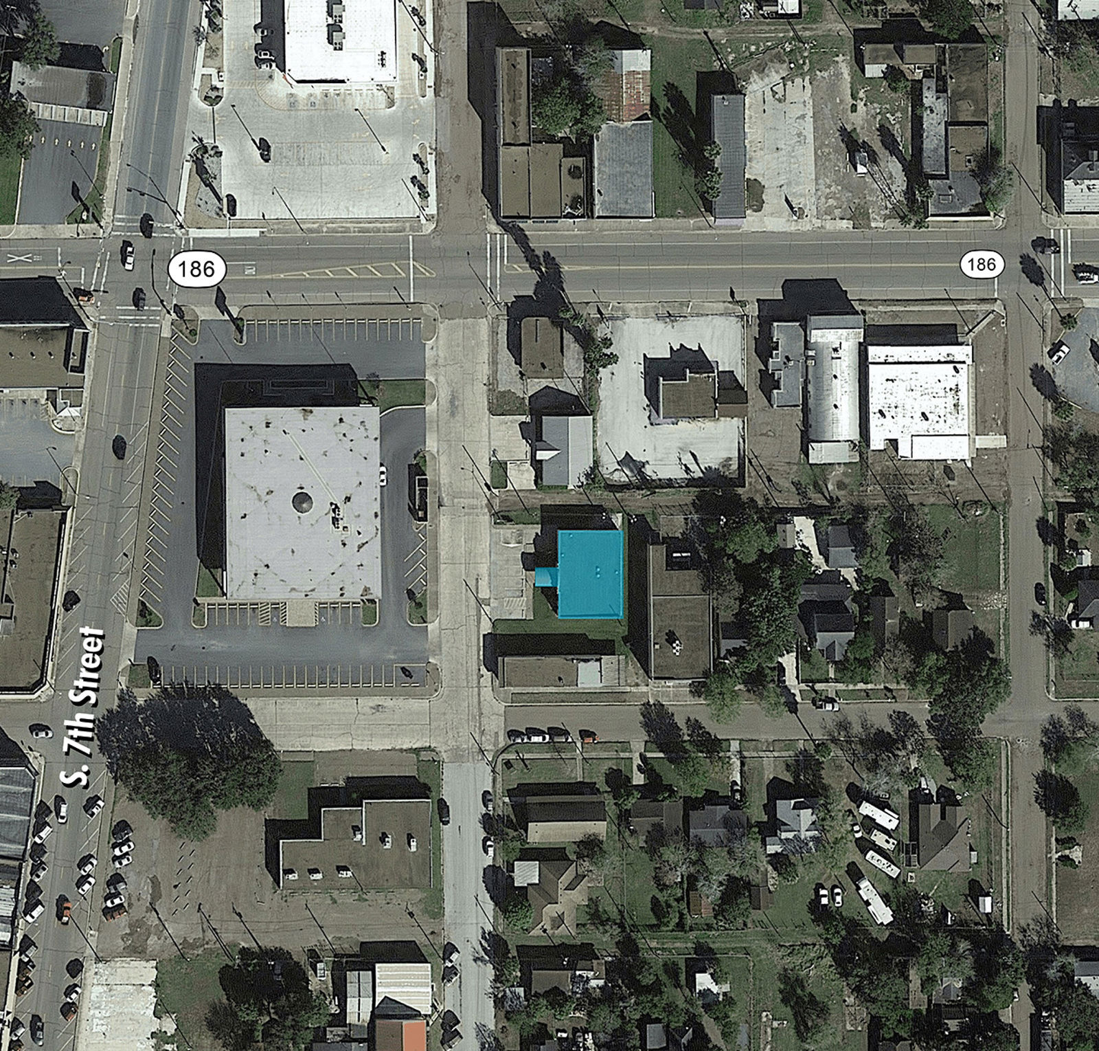 149 S. 8th Street - Aerial View